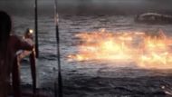 "The Flare Gun and Fiery Showdown" from The Shallows, Image Source - Columbia Pictures